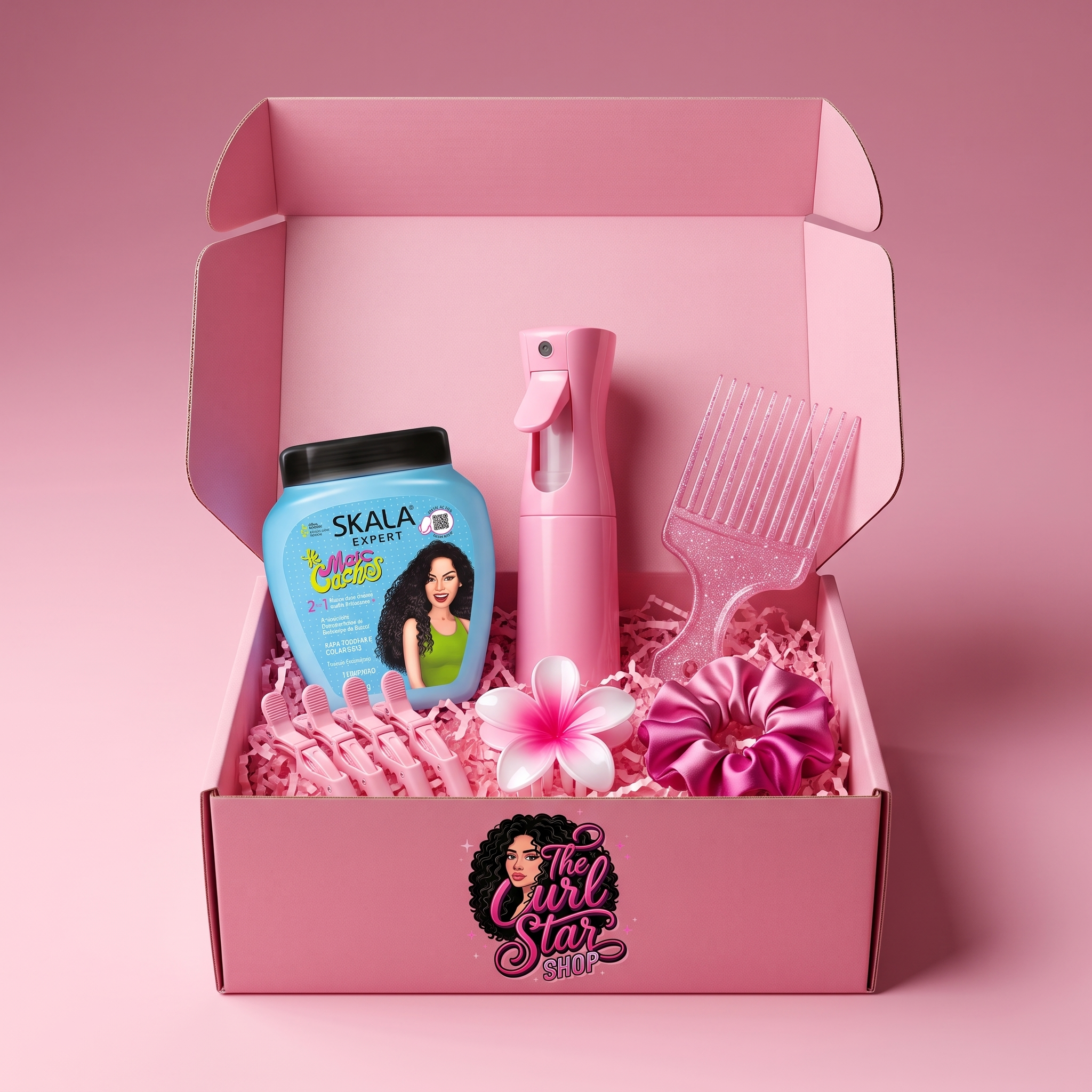 The Curl Star Box — Skala Mais Cachos