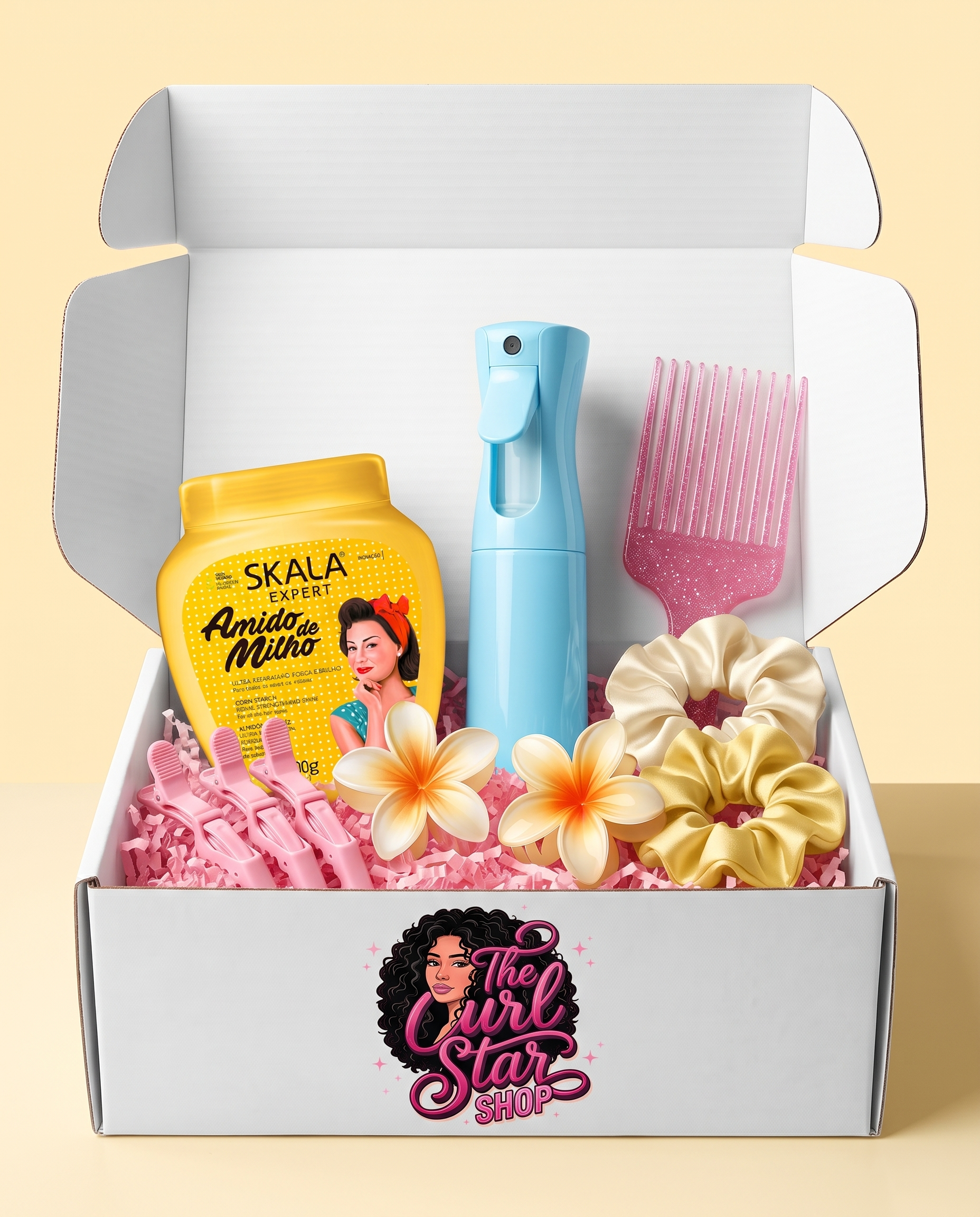 The Curl Star Box — Skala Amido de Milho